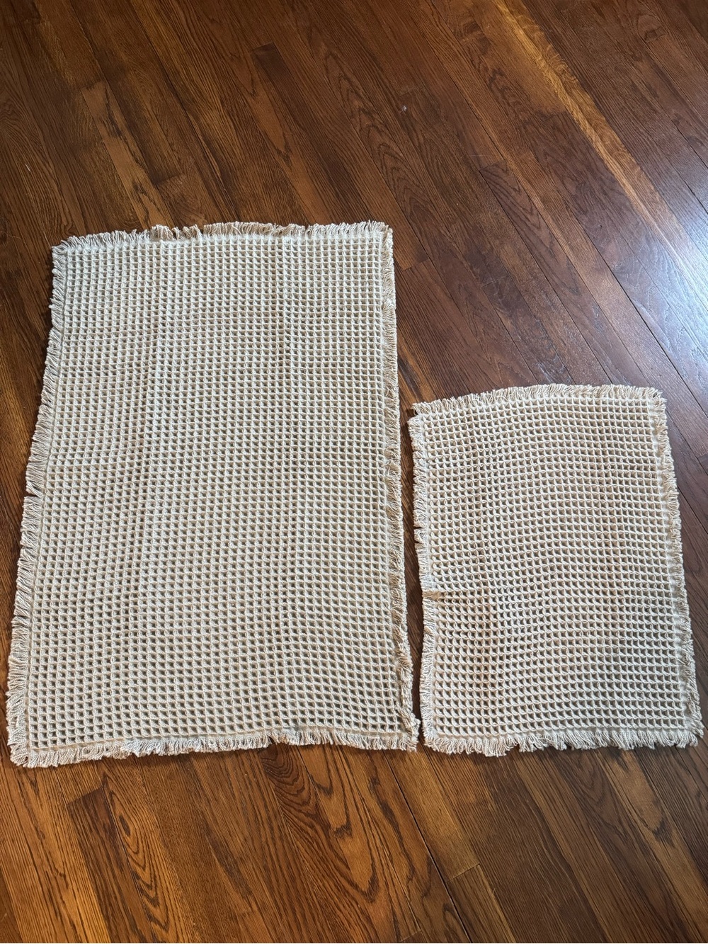 Waffle Weave Bath Rug Set - Brand Unspecified